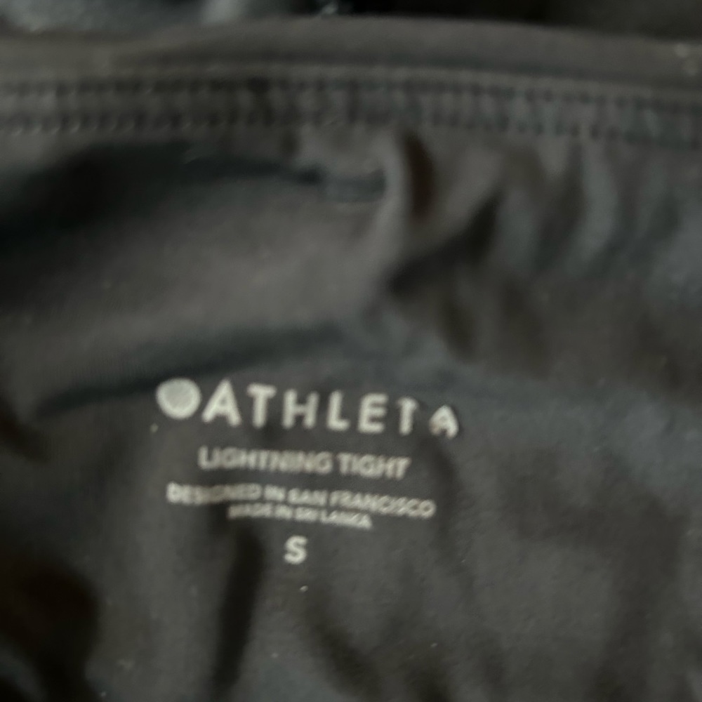 Athleta Lightning Tight Stash Pocket Size Small - Picture 5 of 6